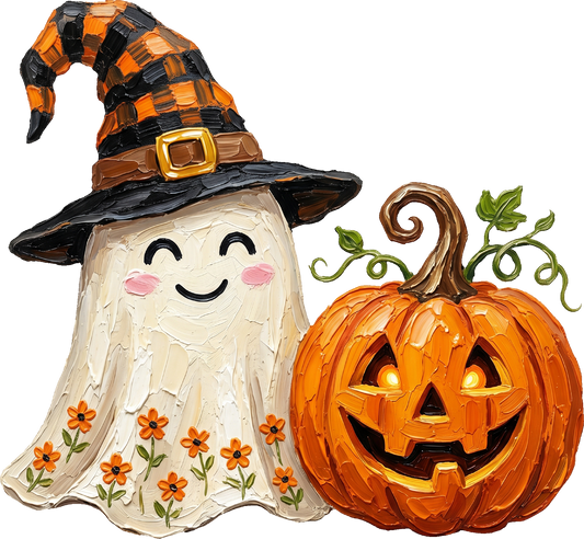DTF Transfer – Halloween Paint Ghost Jack A Multi Sizes (HA-GJ001)