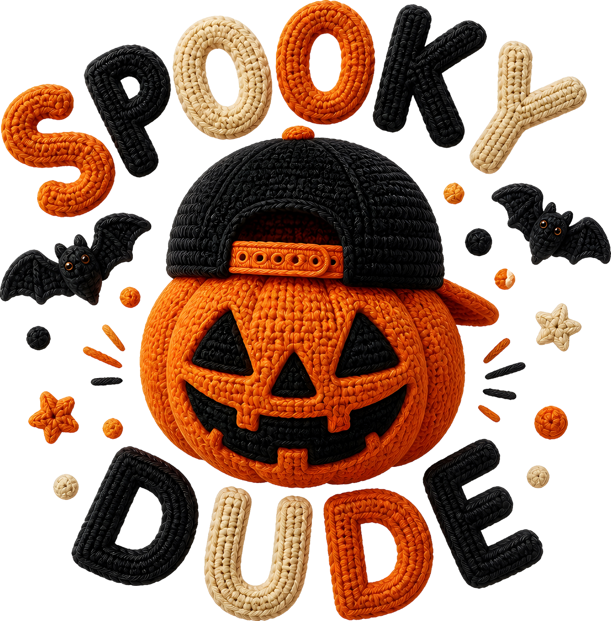 DTF Transfer - Spooky Dude Jack  (HA-JL008)