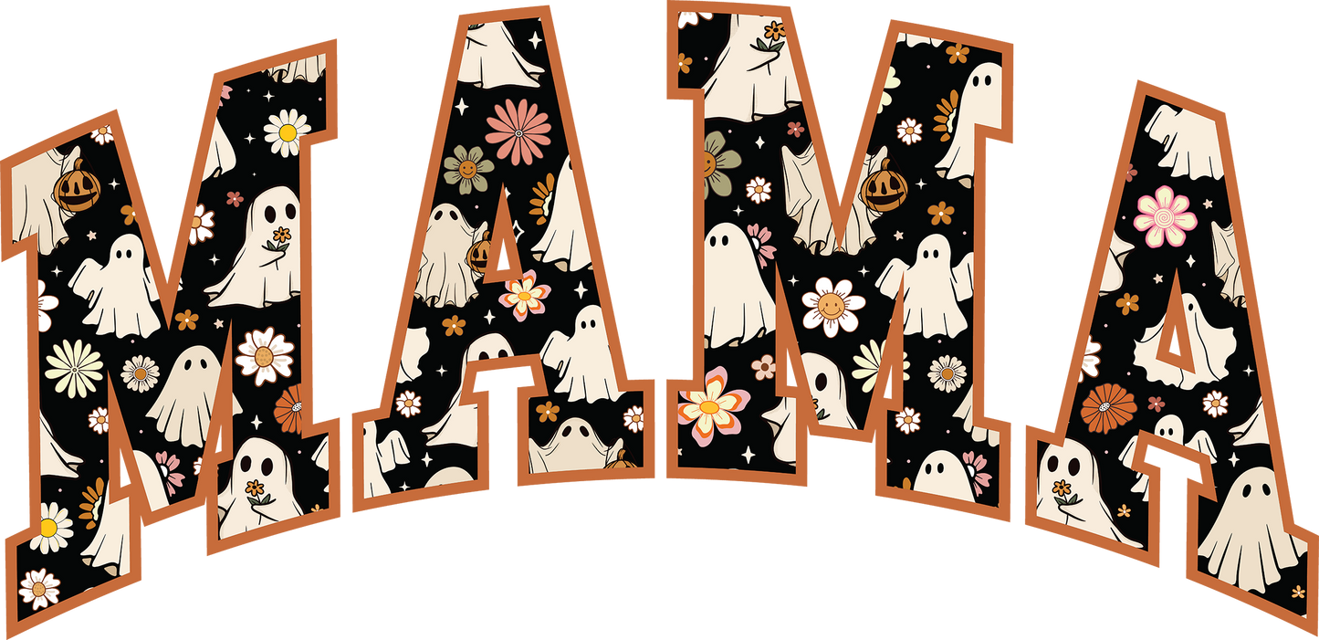 DTF Transfer – Halloween Mama B Multi Sizes (HA-MM002)