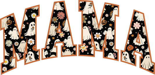 DTF Transfer – Halloween Mama B Multi Sizes (HA-MM002)
