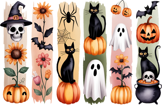 DTF Transfer – Halloween Scene A Multi Sizes (HA-SC001)