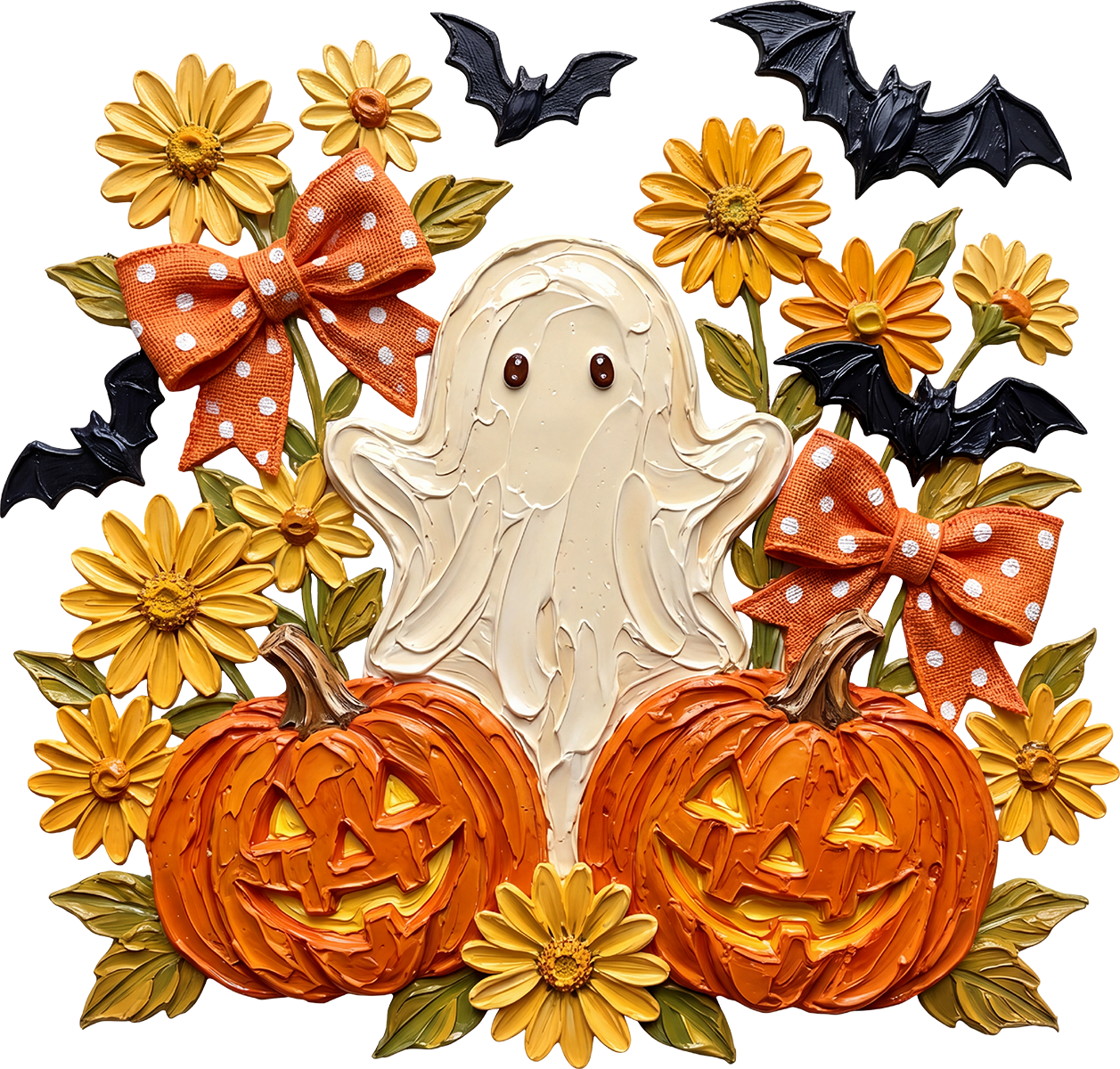 DTF Transfer – Halloween Paint Scene A Multi Sizes (HA-SC010)