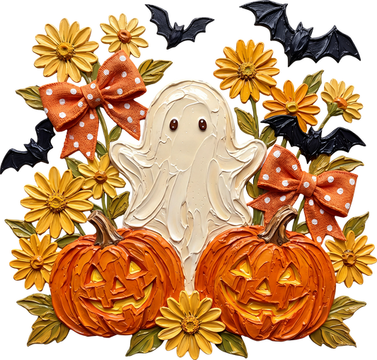 DTF Transfer – Halloween Paint Scene A Multi Sizes (HA-SC010)