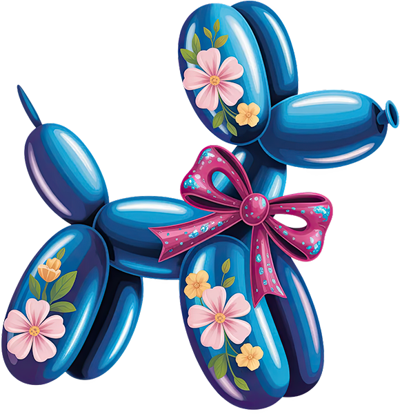 DTF Transfer – HE Balloon Dog Multi Sizes