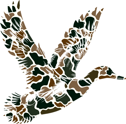 DTF Transfer – HI Camo Duck Multi Sizes