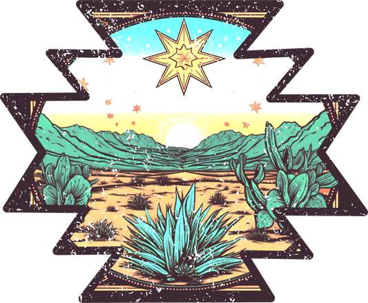 DTF Transfer – Desert Scene Multi Sizes (CO-SC004)