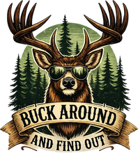 Load image into Gallery viewer, DTF Transfer – HK Buck Around Multi Sizes
