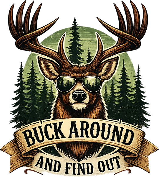 DTF Transfer – HK Buck Around Multi Sizes