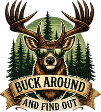 Load image into Gallery viewer, DTF Transfer – HK Buck Around Multi Sizes
