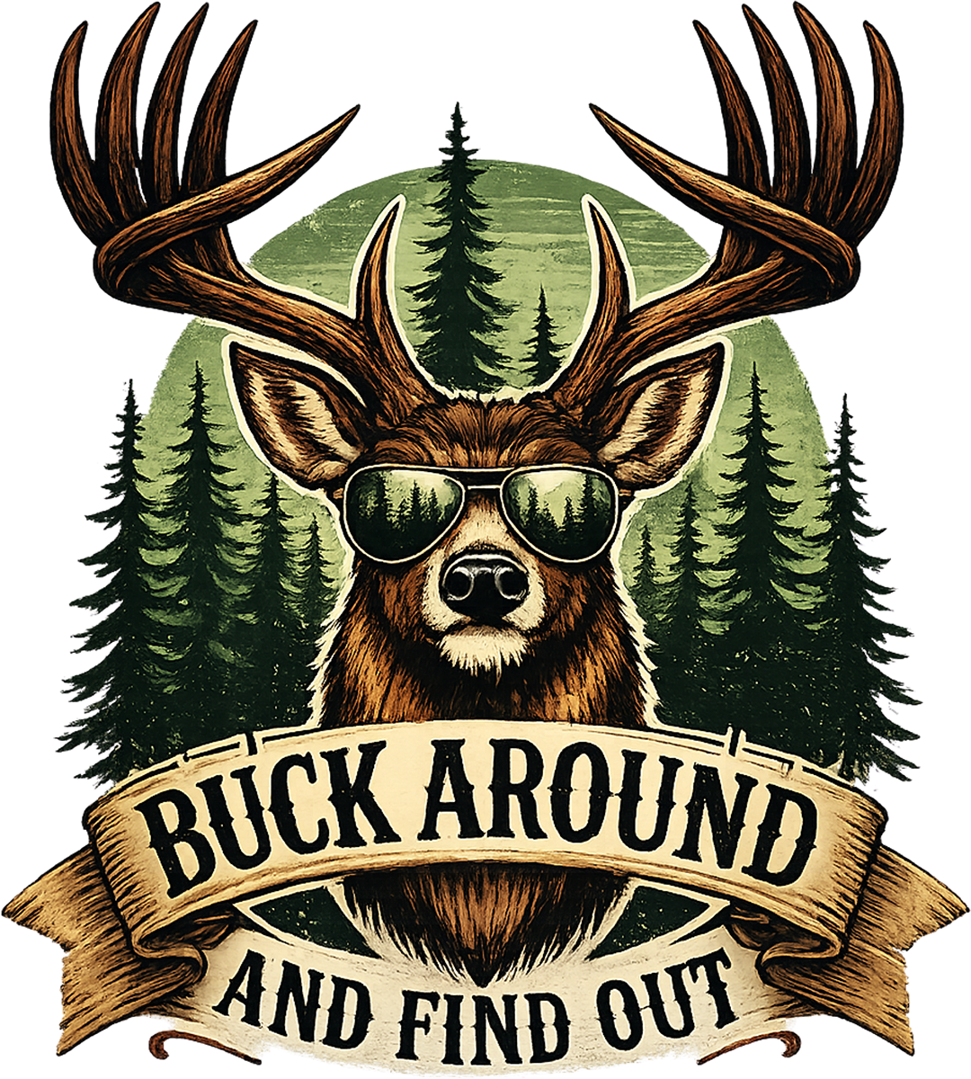 DTF Transfer – HK Buck Around Multi Sizes