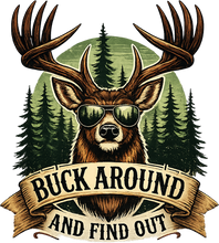 Load image into Gallery viewer, DTF Transfer – HK Buck Around Multi Sizes
