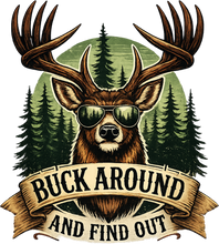 Load image into Gallery viewer, DTF Transfer – HK Buck Around Multi Sizes
