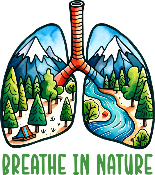 DTF Transfer – HM Breath Nature Multi Sizes
