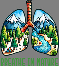 Load image into Gallery viewer, DTF Transfer – HM Breath Nature Multi Sizes
