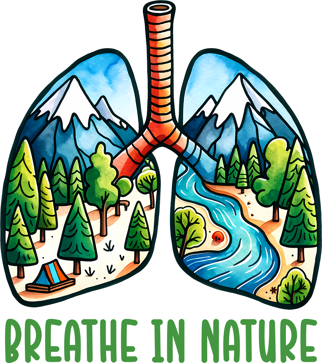 DTF Transfer – HM Breath Nature Multi Sizes