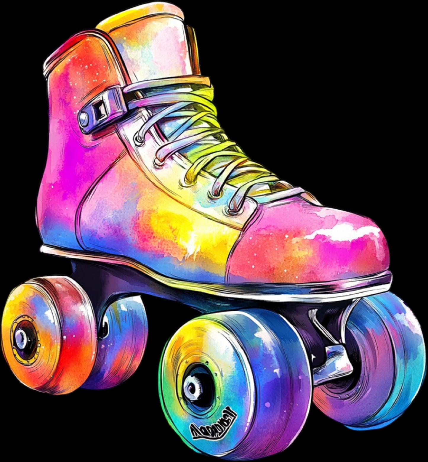 DTF Transfer – HS Retro Skate Multi Sizes