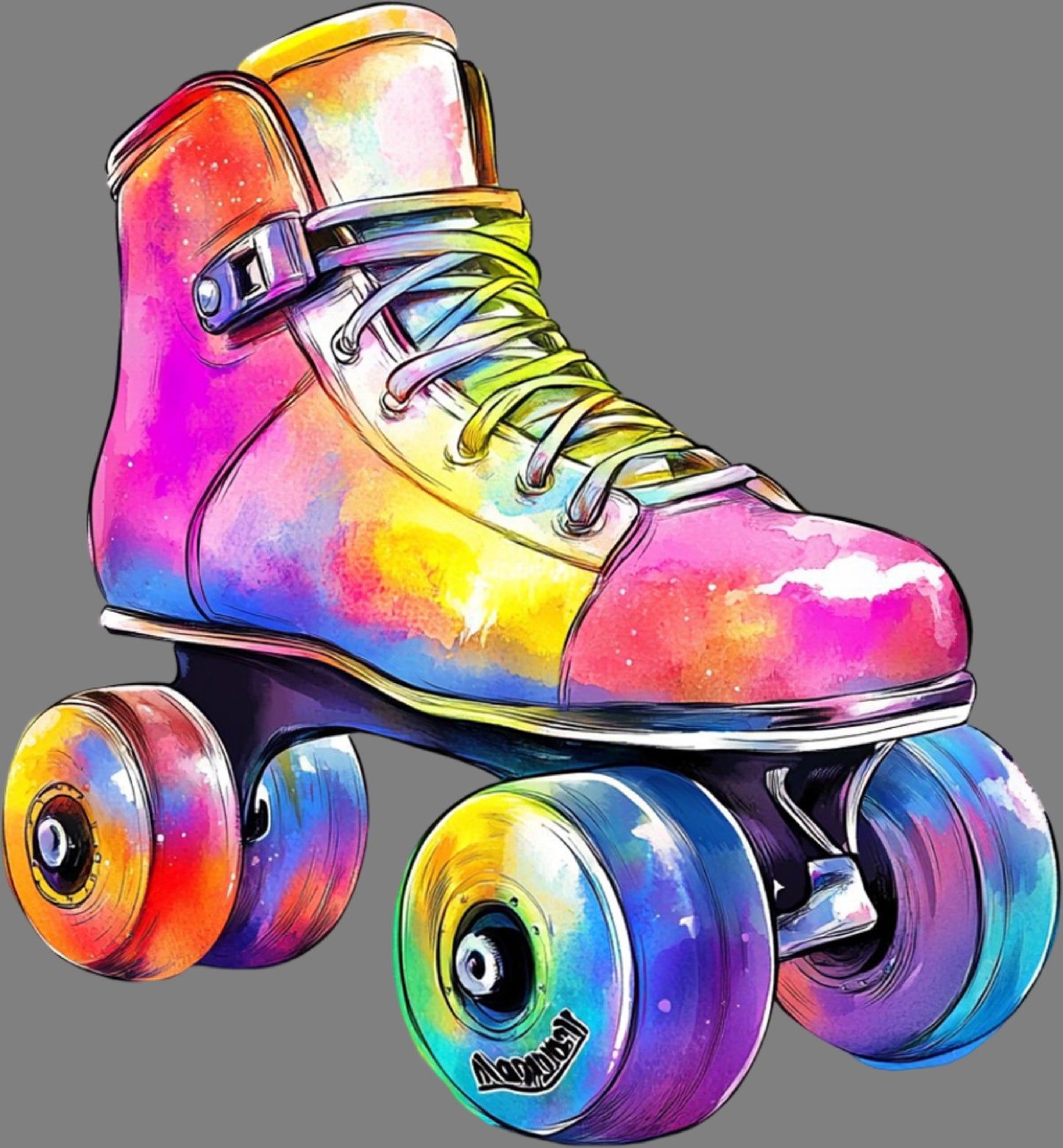 DTF Transfer – HS Retro Skate Multi Sizes