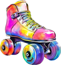 Load image into Gallery viewer, DTF Transfer – HS Retro Skate Multi Sizes
