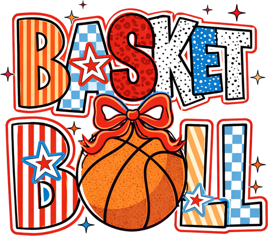 DTF Transfer – HU Basketball Fun Multi Sizes