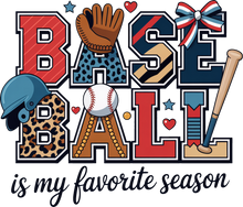 Load image into Gallery viewer, DTF Transfer – Baseball Season Multi Sizes (SP-BS002)

