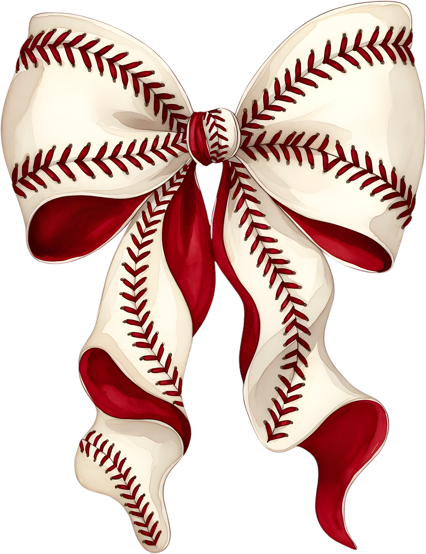 DTF Transfer – Baseball Bow Multi Sizes (SP-BS003)