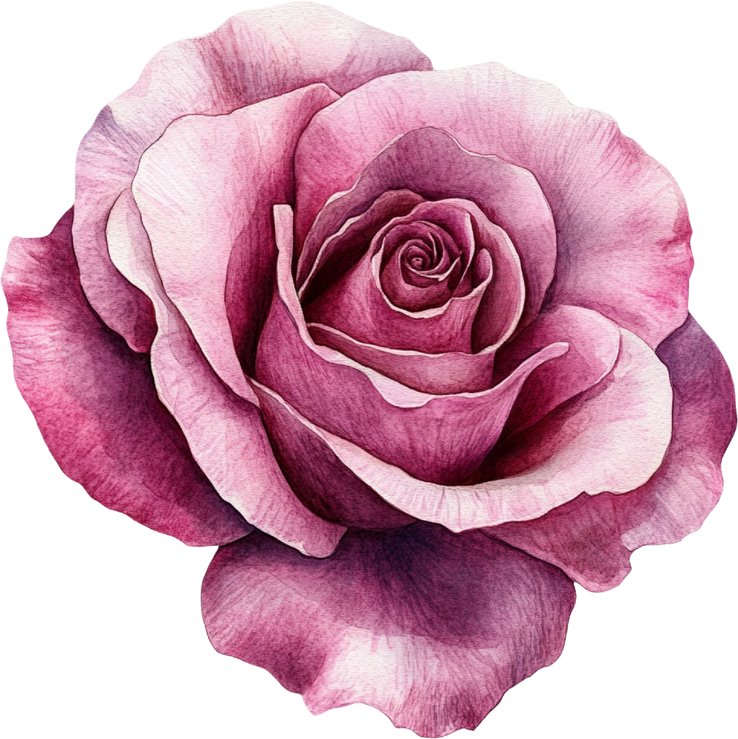 DTF Transfer – Pink Rose Multi Sizes (FL-RS001)