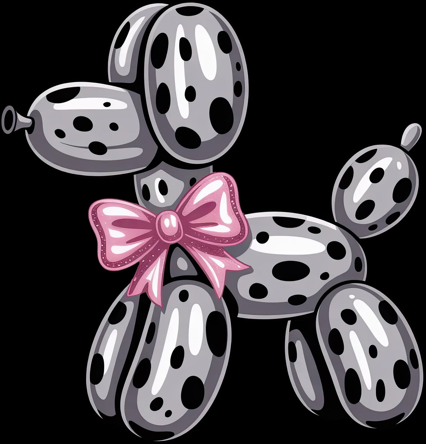 DTF Transfer – IJ Balloon Dog Spots Multi Sizes