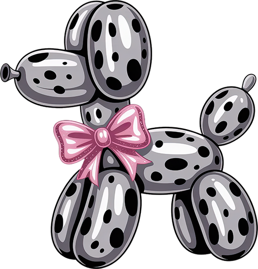 DTF Transfer – IJ Balloon Dog Spots Multi Sizes