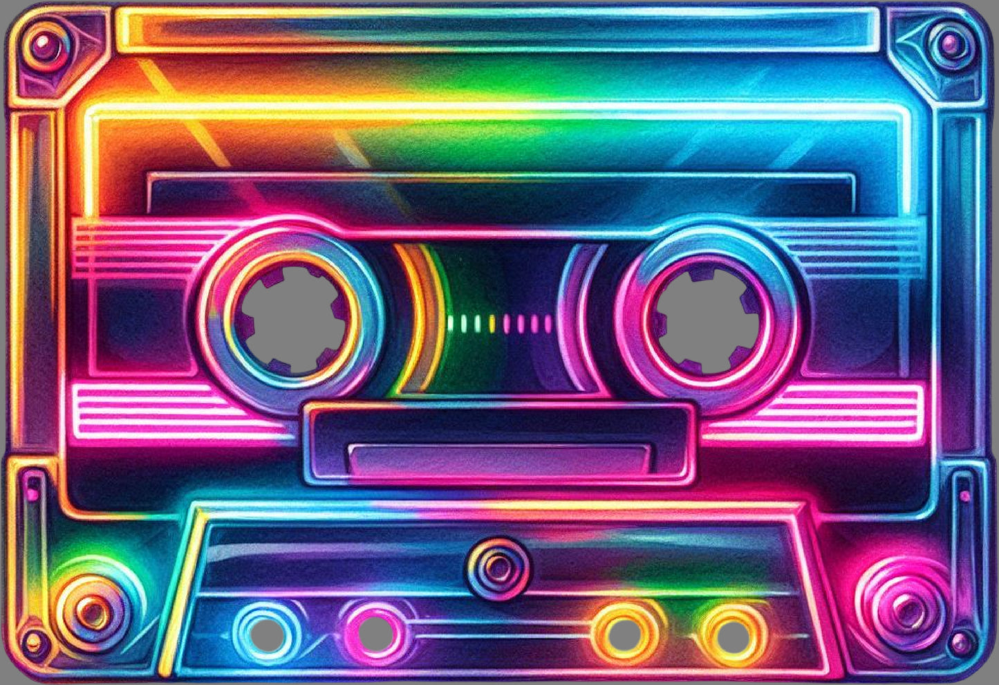 DTF Transfer – Retro Tape Multi Sizes (RT-AC002)