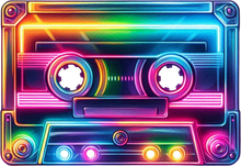 Load image into Gallery viewer, DTF Transfer – Retro Tape Multi Sizes (RT-AC002)
