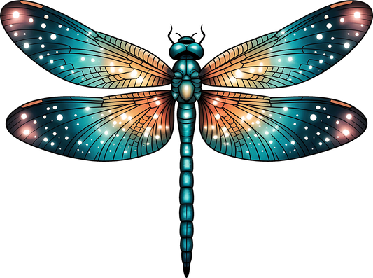 DTF Transfer – Dragonfly A Multi Sizes (IN-DF004)