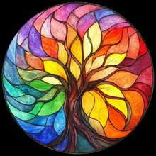 Load image into Gallery viewer, DTF Transfer – IN Colorful Tree Multi Sizes
