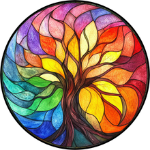 Load image into Gallery viewer, DTF Transfer – IN Colorful Tree Multi Sizes
