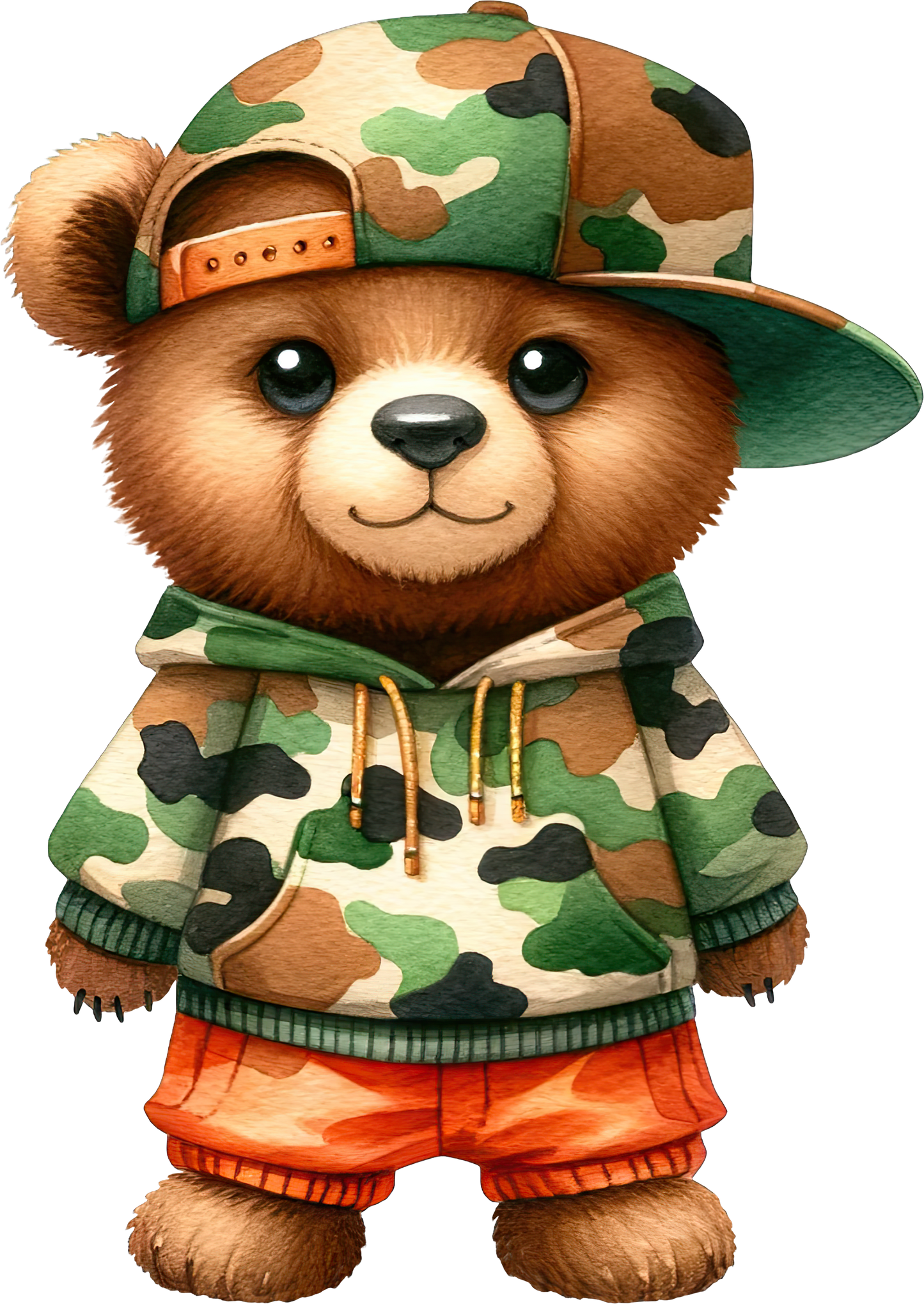 DTF Transfer – Cool Bear Multi Sizes (AN-BR006)