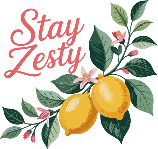 DTF Transfer – IX Stay Zesty Multi Sizes