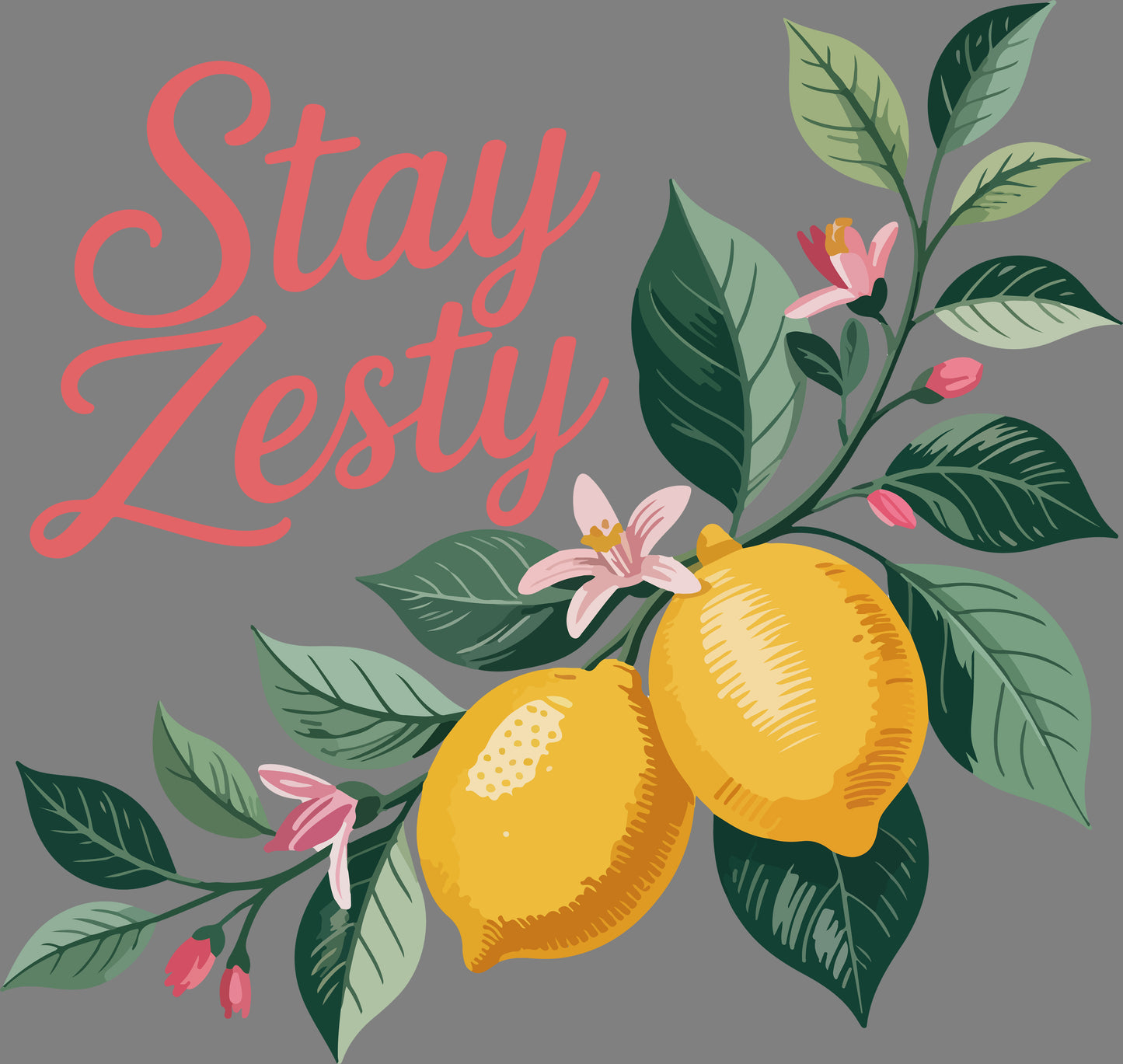 DTF Transfer – IX Stay Zesty Multi Sizes