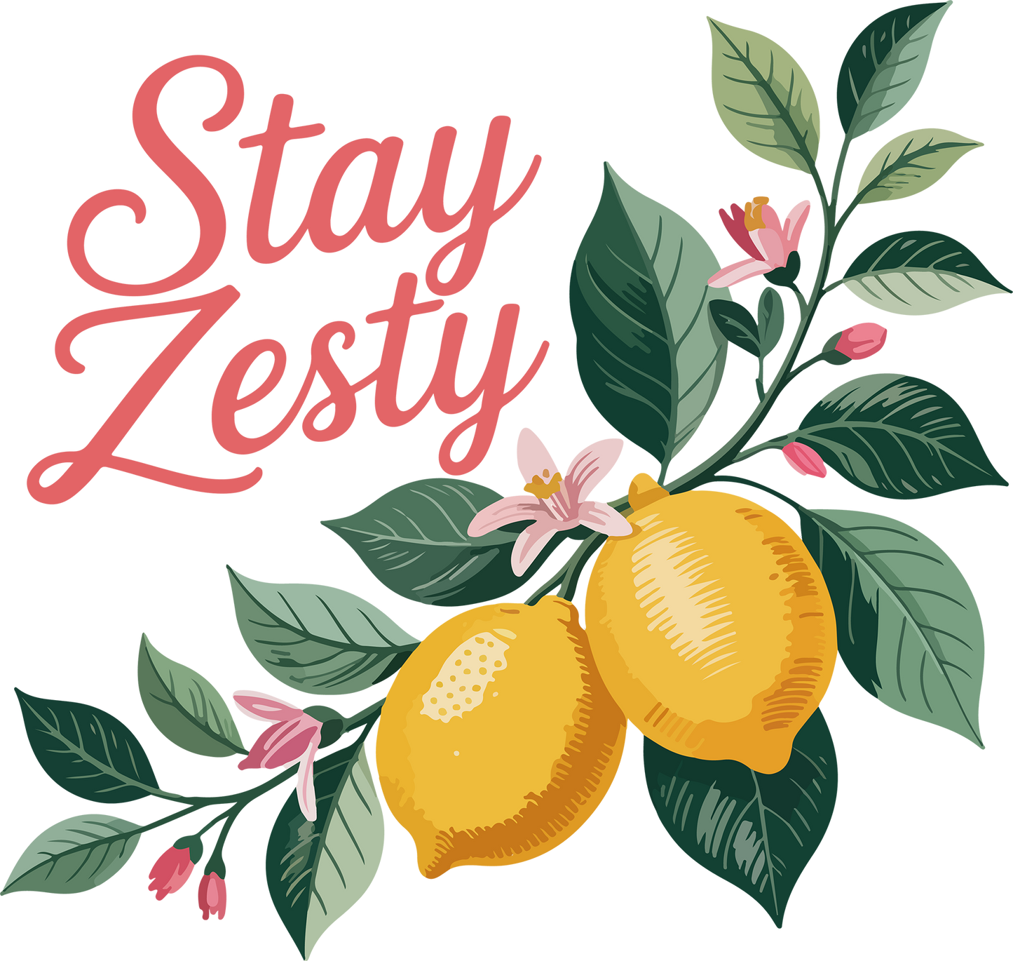 DTF Transfer – IX Stay Zesty Multi Sizes