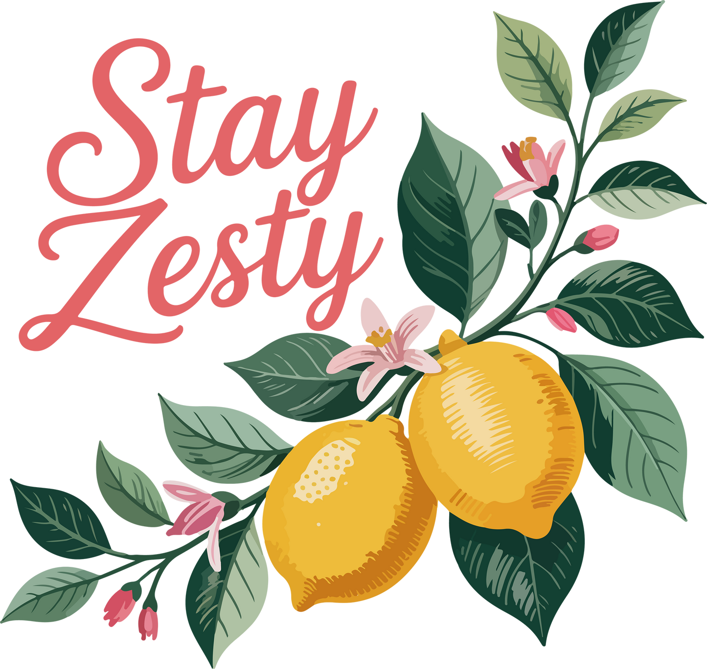 DTF Transfer – IX Stay Zesty Multi Sizes