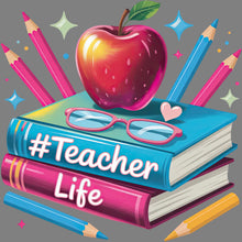 Load image into Gallery viewer, DTF Transfer – Teachers Life Multi Sizes (TE-MI002)

