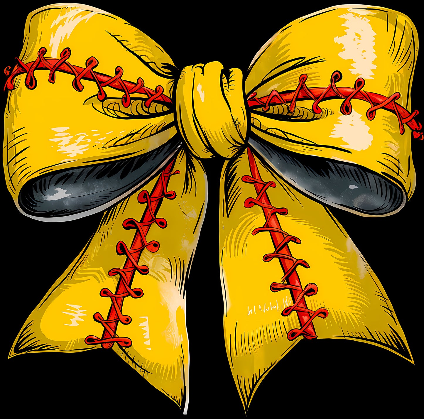DTF Transfer – JD Softball Bow Multi Sizes