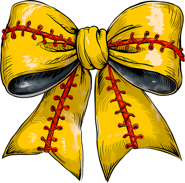 DTF Transfer – JD Softball Bow Multi Sizes