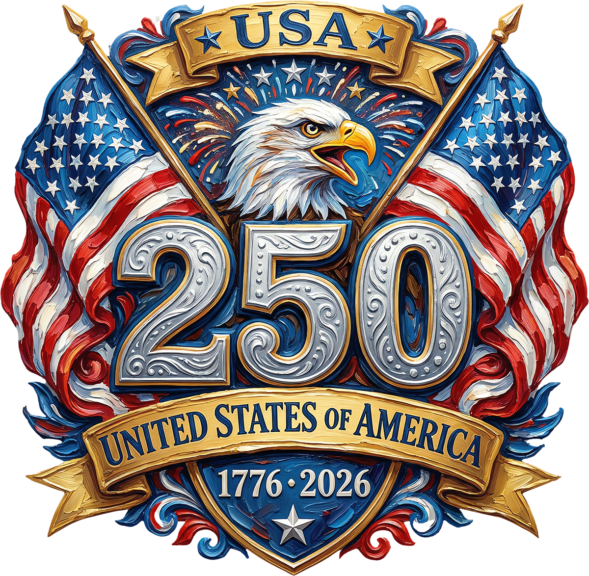 DTF Transfer – 250 USA Multi Sizes (PA-AN001)