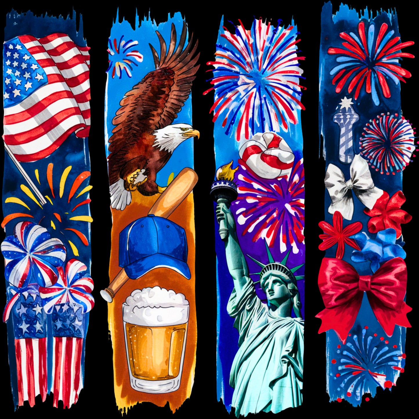 DTF Transfer – JG American Scene Multi Sizes