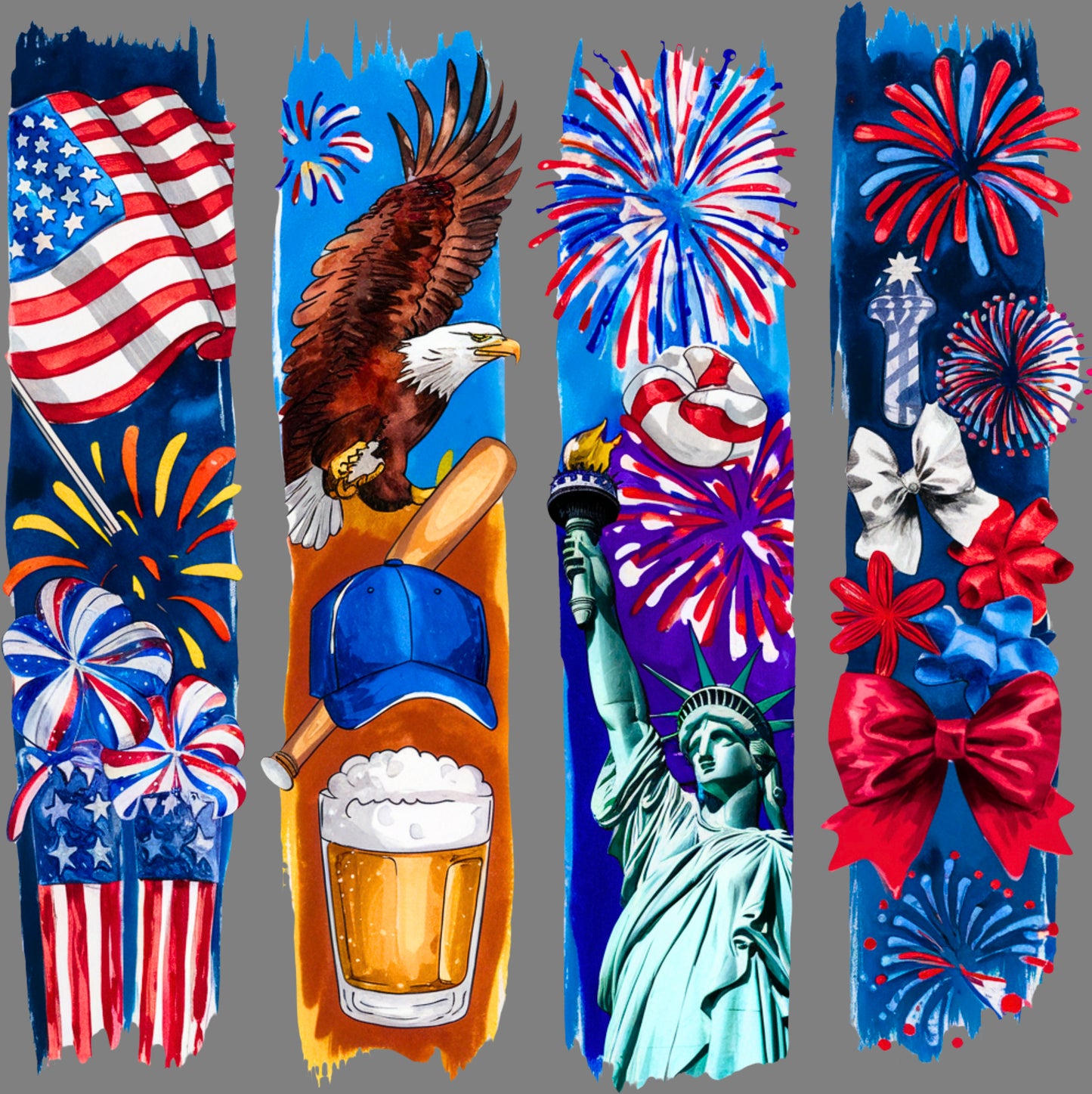 DTF Transfer – JG American Scene Multi Sizes