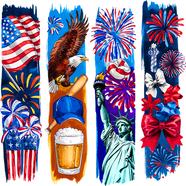 DTF Transfer – JG American Scene Multi Sizes