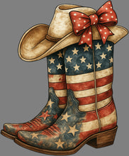 Load image into Gallery viewer, DTF Transfer – American Boots Multi Sizes (CO-AC004)
