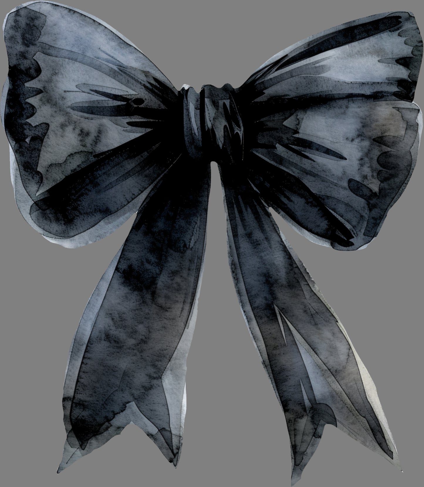 DTF Transfer – Black Bow Multi Sizes (BW-WC001)