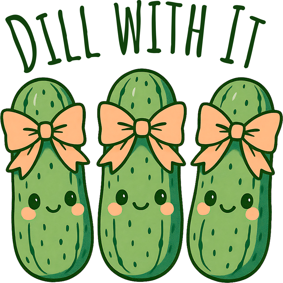 DTF Transfer – JO Dill With it Multi Sizes