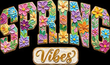 Load image into Gallery viewer, DTF Transfer – JP Spring Vibes Multi Sizes
