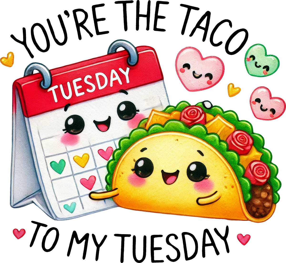 DTF Transfer - Taco Tuesday (LV-YM001)